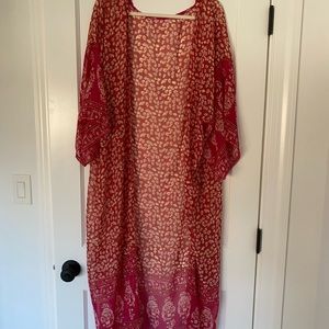 Sheer Boho kimono